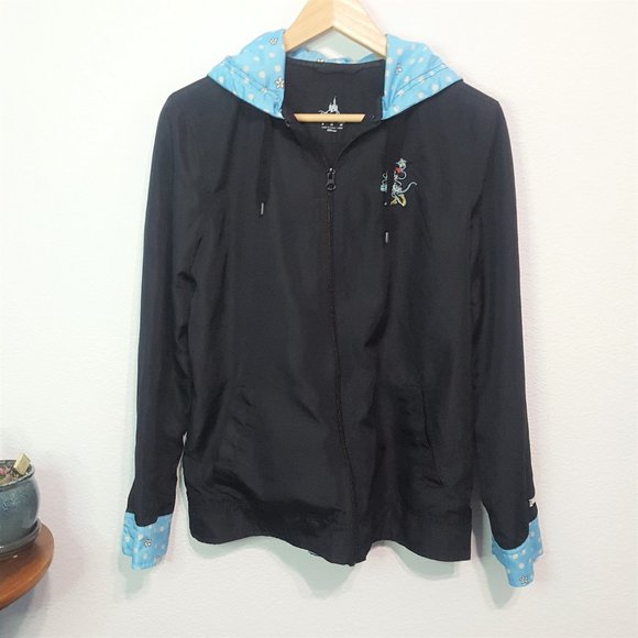 Disney Blue Mini Mouse Rain/Windbreaker Jacket - Picture 1 of 8